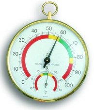 TFA 45.2000 analogový vlhkoměr s teploměrem metroservis,