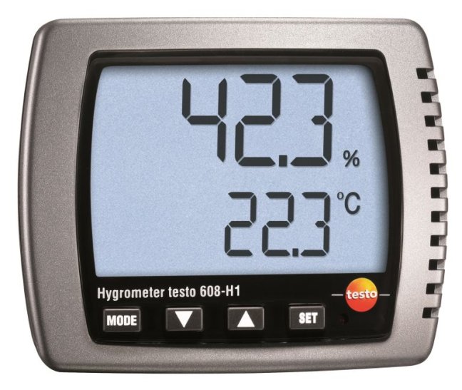 testo 608 H2 teploměr, vlhkoměr, rosný bod,alarm