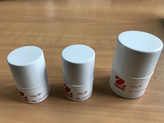 Nerezové závaží 1 g OIML M3 Ohaus