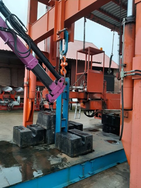 Kalibrace jeřábových vah do 20 t