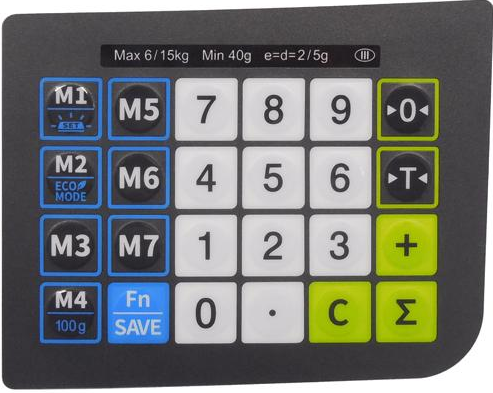 PR PLUS 2 6 kg obchodní váha Cas004