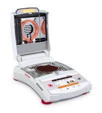 MB92 right open heating on orange light with sample