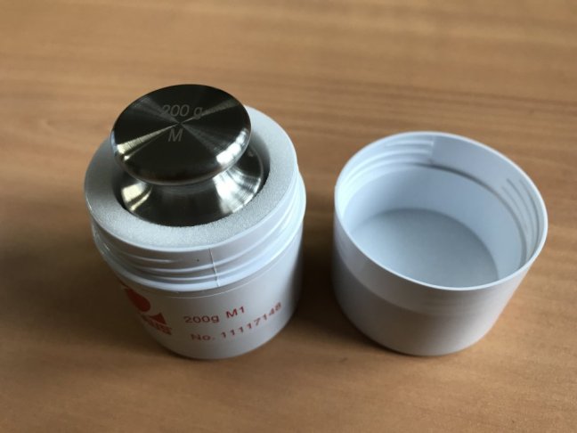 Nerezové závaží 500 g OIML M1 Ohaus