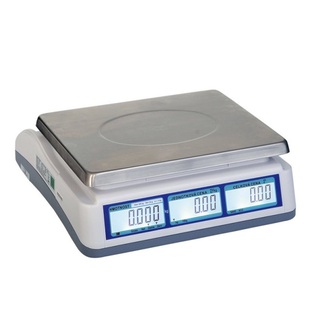 Obchodní váha s výpočtem ceny TSCALE QTP 3 6 kg03