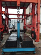 Kalibrace jeřábových vah do 20 t