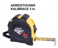 Akreditovaná kalibrace 3 m
