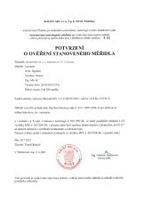 Potvrzení o ověření