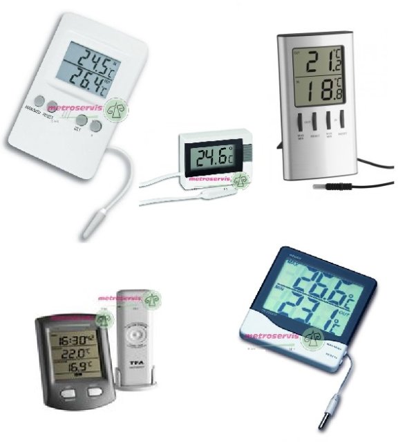 Kalibrace univerzálních teploměrů s interní a eterní teplotou