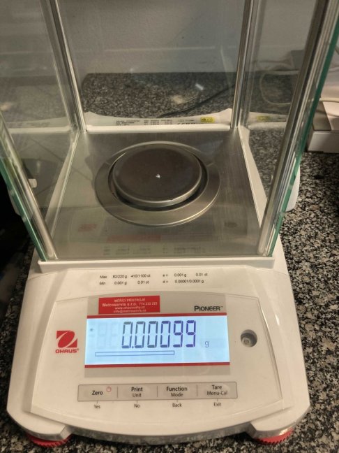 Standardní kalibrace závaží 1 mg - 500 mg, třídy M1, M2, M3, 6 a více kusů závaží