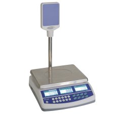 TSCALE QTP obchodní váha s výpočtem ceny a displejem na stativu 3 6 kg01 TSCALE QTP obchodní váha s výpočtem ceny a displejem na stativu 3 6 kg01