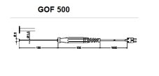 POVRCHOVÝ SNÍMAČ TEPLOTY GOF 500