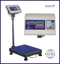 obchodni vaha s vypoctem ceny excell dap 60 do 60kg cejchovana 420x520mm