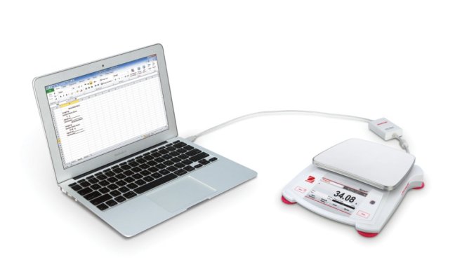 STX 170 x 140 mm laboratorní váha Ohaus (7)