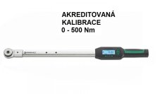 Akreditovaná kalibrace obostranného momentového klíče Metroservis 0 500Nm