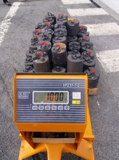 Kalibrace vah s váživostí do 1 000 kg