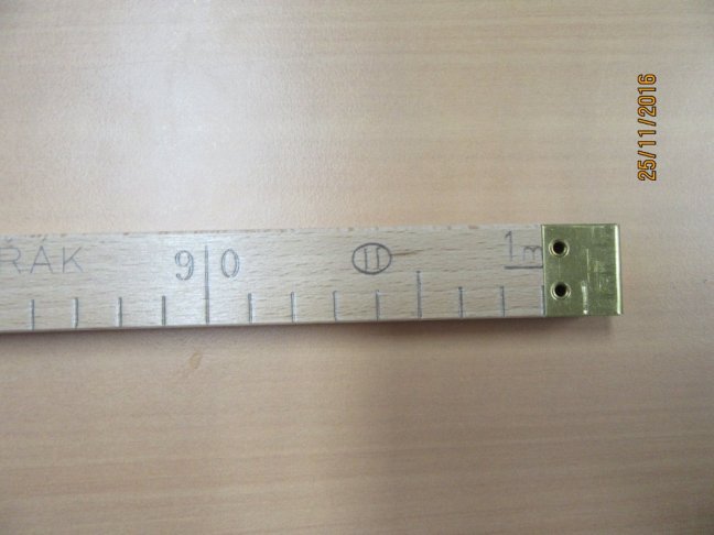 Dřevěný cejchovaný metr hranatý (4)