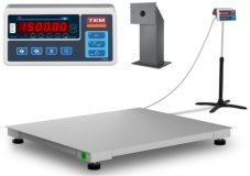 TEM, 1200x1500 mm, 1500kg s indikátorem T1TB, ES ověření