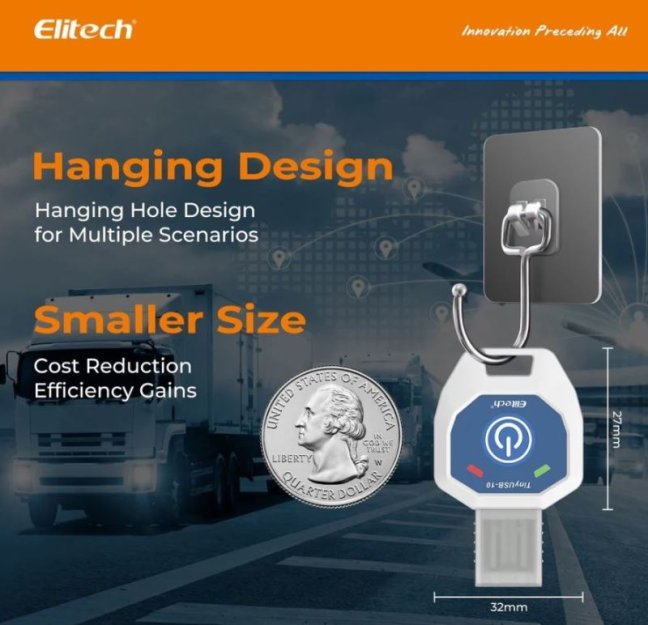 Jednorázový datalogger Tiny USB-10