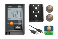 174H sada mini datalogger teploty a vlhkosti testo, HACCP s USB C
