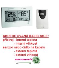 Akreditovaná kalibrace teploty a vlhkosti 2x