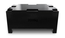 Těžké závaží stohovatelné, lakovaná litina 2000 kg OIML M1 Kern, 346-85