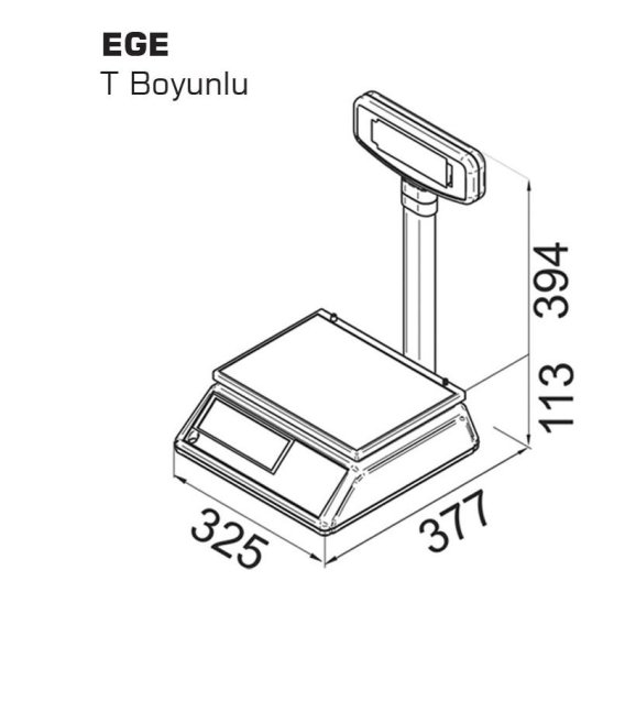 TEM EGE LCD do 15kg