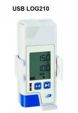 USB Datalogger s displejem pro měření teploty, vlhkosti s PDF výstupem TFA 31.1058.02 LOG210