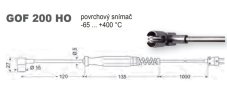 povrchový snímač GOF 200 HO