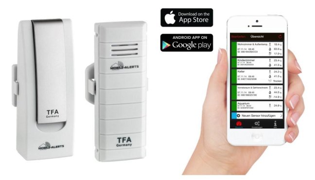 TFA 31.4001.02 bezdrátový monitor klimatu WEATHERHUB metroservis