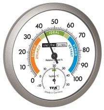 TFA 45.2042.50CZ analogový vlhkoměr, teploměr