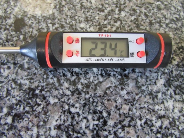 TP101 potravinářský digitální vpichový teploměr