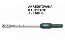 Akreditovaná kalibrace obostranného momentového klíče Metroservis 01100Nm Akreditovaná kalibrace obostranného momentového klíče Metroservis 01100Nm