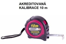 AKREDITOVANÁ KLAIBRACE SVINOVACÍHO METRU 10M.