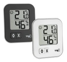 digitální teploměr vlhkoměr TFA 30.502601 černý a TFA 30.5026.02 bílý