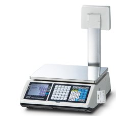 CT 100 s nožkou 6 15 kg váha s tiskem etiket Cas M