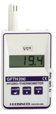 Digitální teploměr vlhkoměr GFTH200