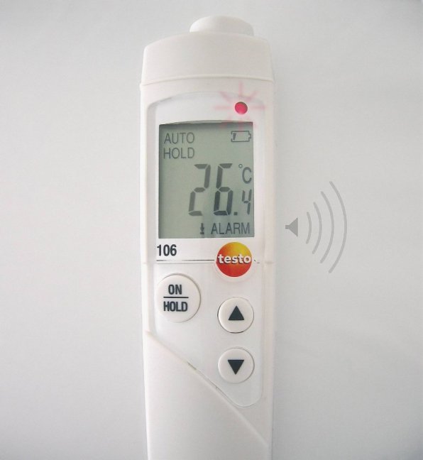 teploměr 106 sada vpichovací, vodotěsné pouzdro, alarm