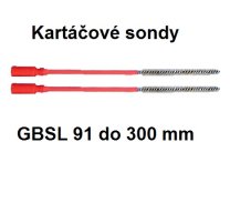 GBSL 91 KARTÁČOVÉ SONDY GBSL 91 KARTÁČOVÉ SONDY
