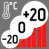 -20 0 +20