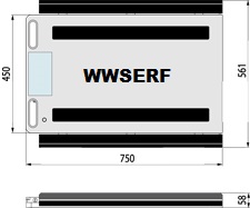 vyrp11 692WWSERFR2 rozmery