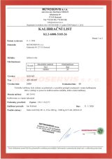 Kalibrace jeřábových vah do 100 tun