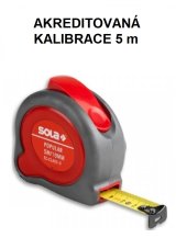 AKREDITOVANÁ KALIBRACE 5 M