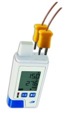 TFA 31.1060.02 LOG200 TC USB Datalogger s displejem pro měření vnitřní teploty + externí pomocí termočlánkových sond s PDF výstupem