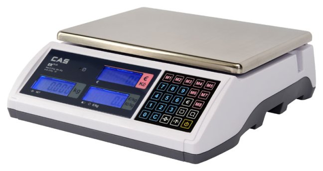 ER - PLUS 15kg bez nožky s výpočtem ceny Cas