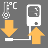 Kalibrační body interního a externího čidla