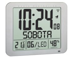 TFA 60.4516.54 nástěnné hodiny s teploměrem a vlhkoměrem