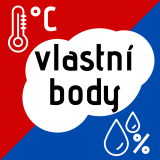 Vlastní body teploty a vlhkosti