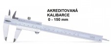 Akreditovaná kalibrace 0 150 mm Akreditovaná kalibrace 0 150 mm
