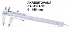 Akreditovaná kalibrace 0 150 mm