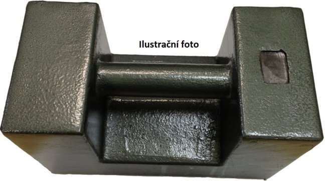 závaží litinové kalbrace
